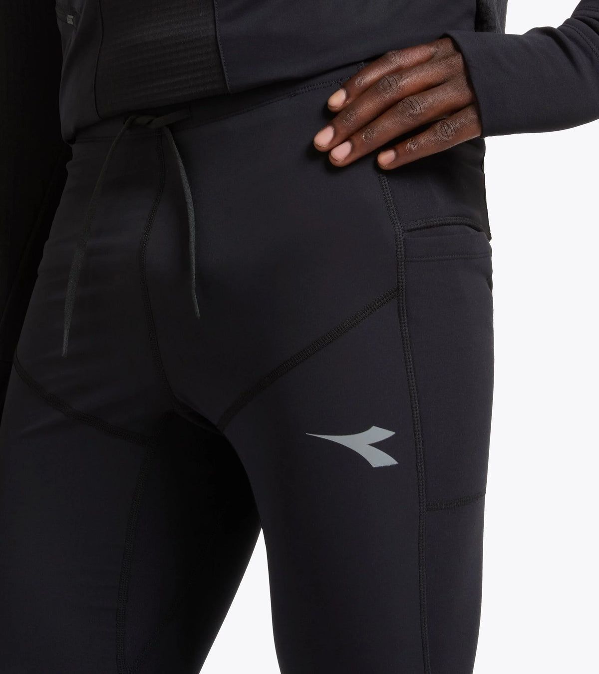 Diadora Men's RUN TIGHTS WINTER FIBRAZERO