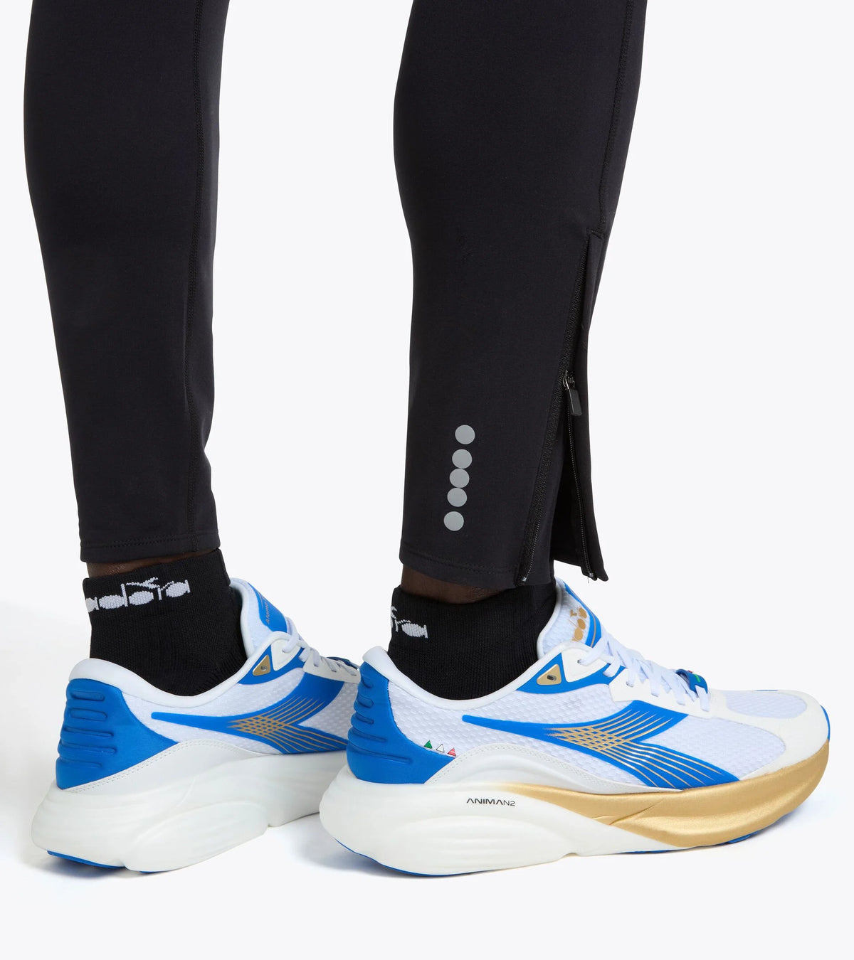Diadora Men's RUN TIGHTS WINTER FIBRAZERO