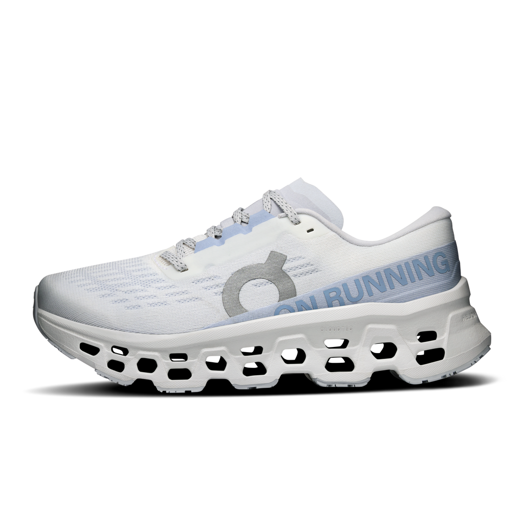 On Cloudmonster 3 Womens - White | Frost