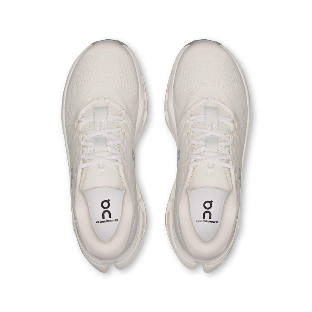 On Cloudrunner 3 Womens - White | Ivory