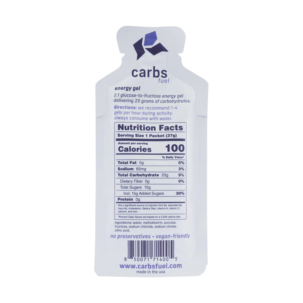 Carbs Fuel Original 25g Energy Gel
