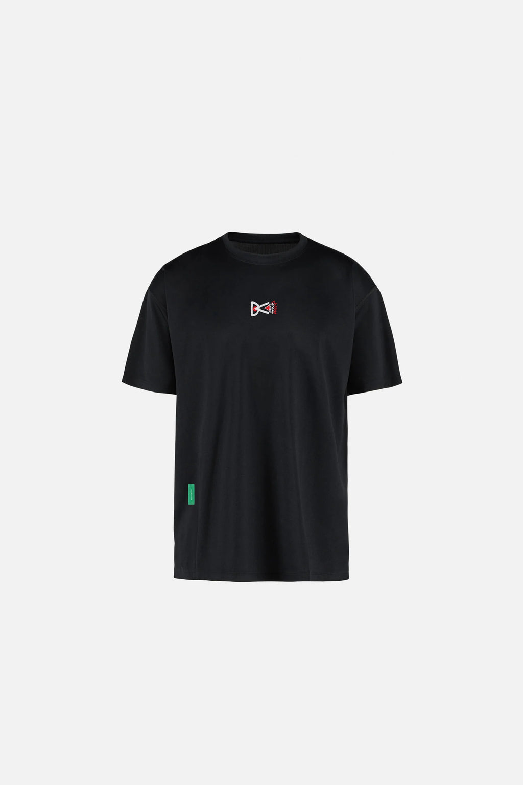 District Vision Short Sleeve Boxy Training Tee, Black
