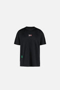 District Vision Short Sleeve Boxy Training Tee, Black