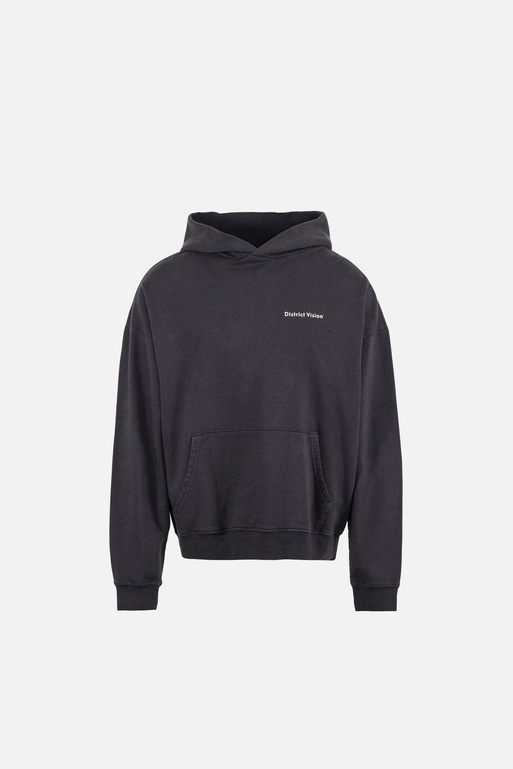 District Vision California Cotton Hoodie, Arrow Eye Vintage Black