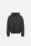 District Vision California Cotton Hoodie, Arrow Eye Vintage Black