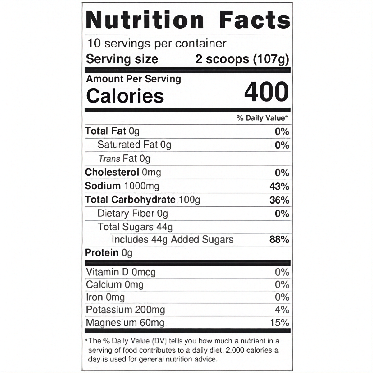 Hyperlyte Liquid Performance H1C Drink Mix