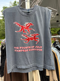 TAS Stampede Crop Tee