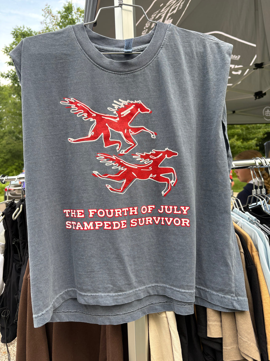 TAS Stampede Crop Tee