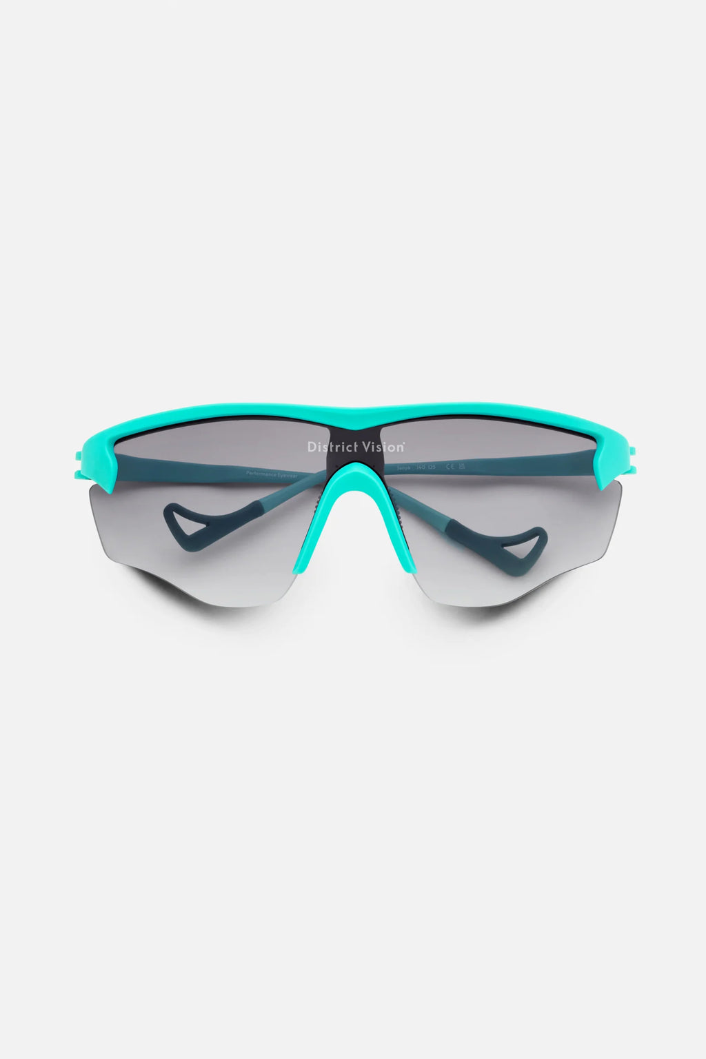 District Vision Junya Racer Turquoise, D+ Gray Gradient