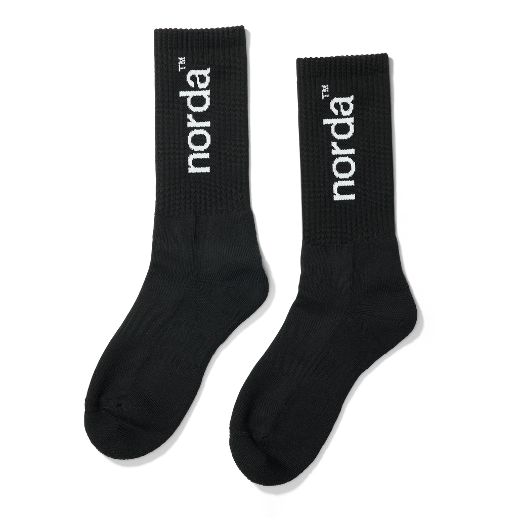 norda Retro Sock Black