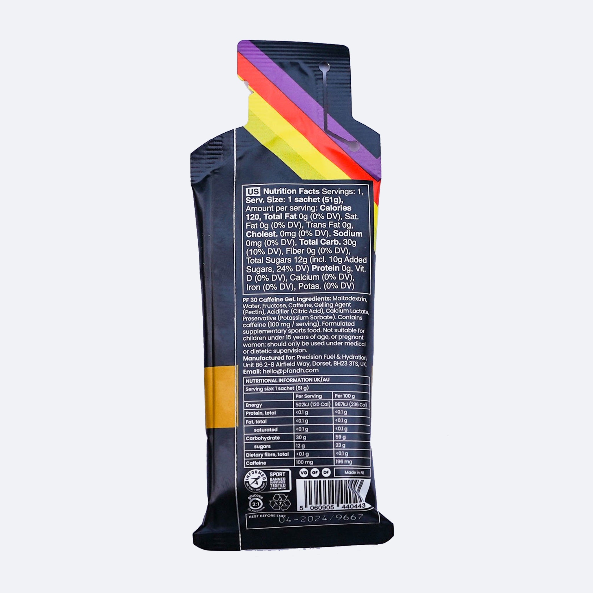 Precision PF 30 Caffeine Gel