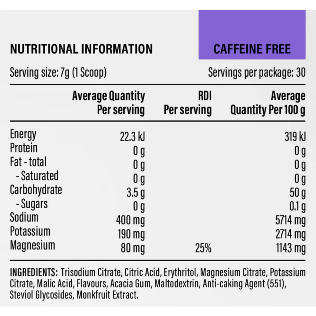 PILLAR Electrolyte Hydration Passionfruit