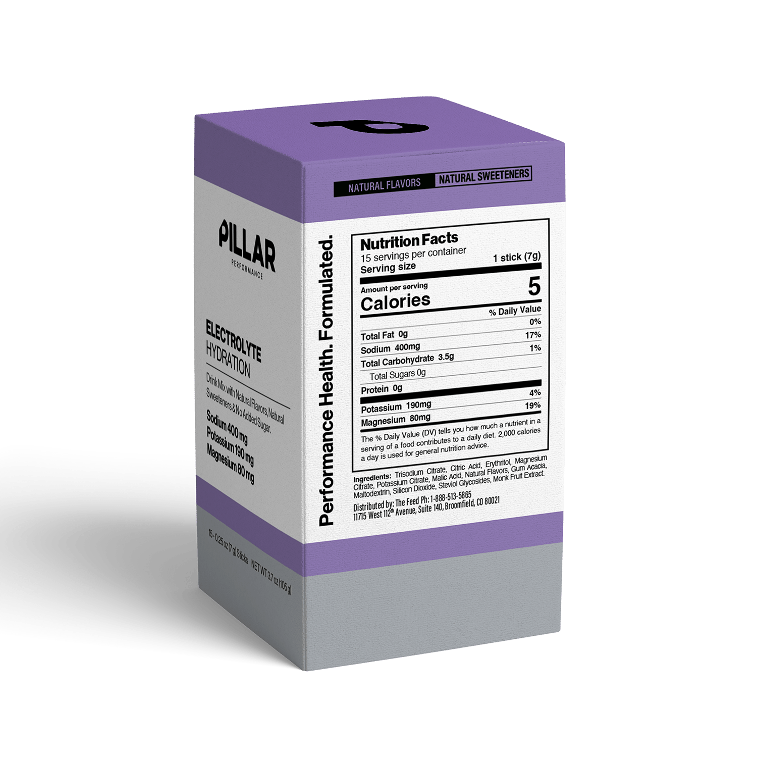 PILLAR Electrolyte Hydration Passionfruit