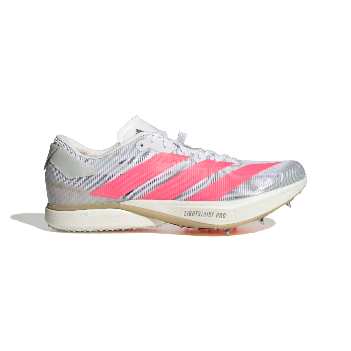 Adidas Adizero Avanti XC Spikes White - The Aid Station Running Supply