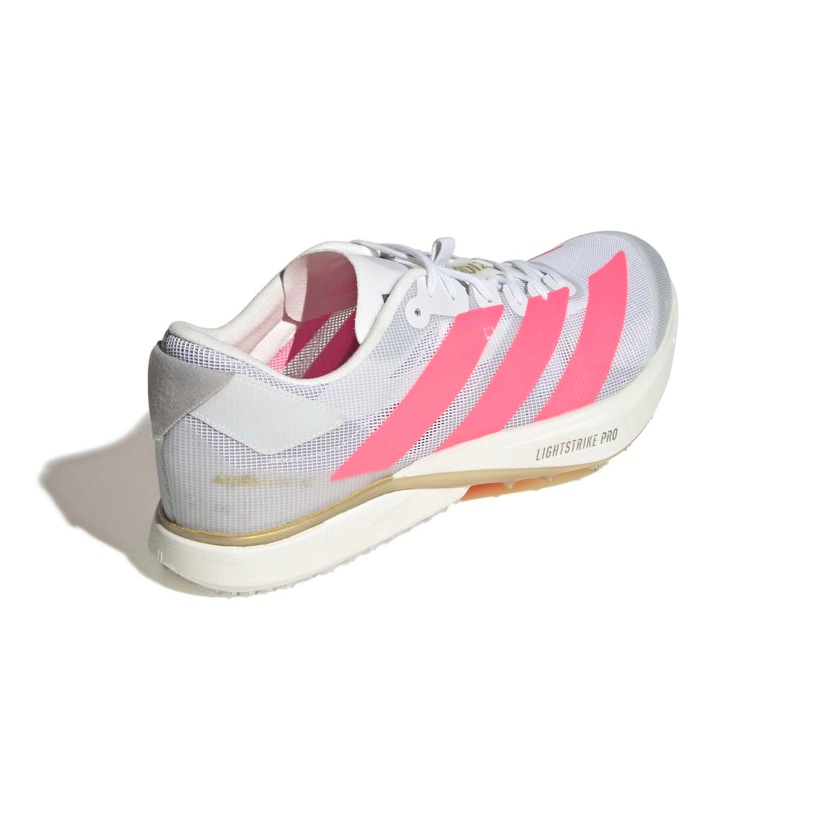 Adidas Adizero Avanti XC Spikes White - The Aid Station Running Supply
