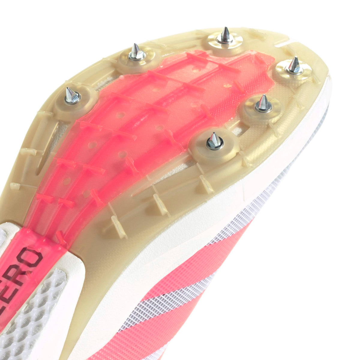 Adidas Adizero Avanti XC Spikes White - The Aid Station Running Supply