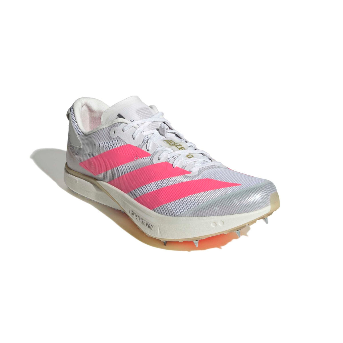 Adidas Adizero Avanti XC Spikes White - The Aid Station Running Supply