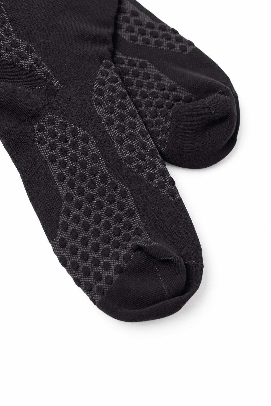 Courier Hifi Crew Sock - Black - The Aid Station Running Supply
