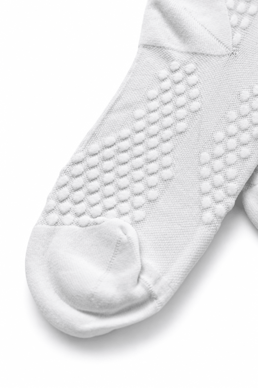 Courier Hifi Crew Sock - White - The Aid Station Running Supply