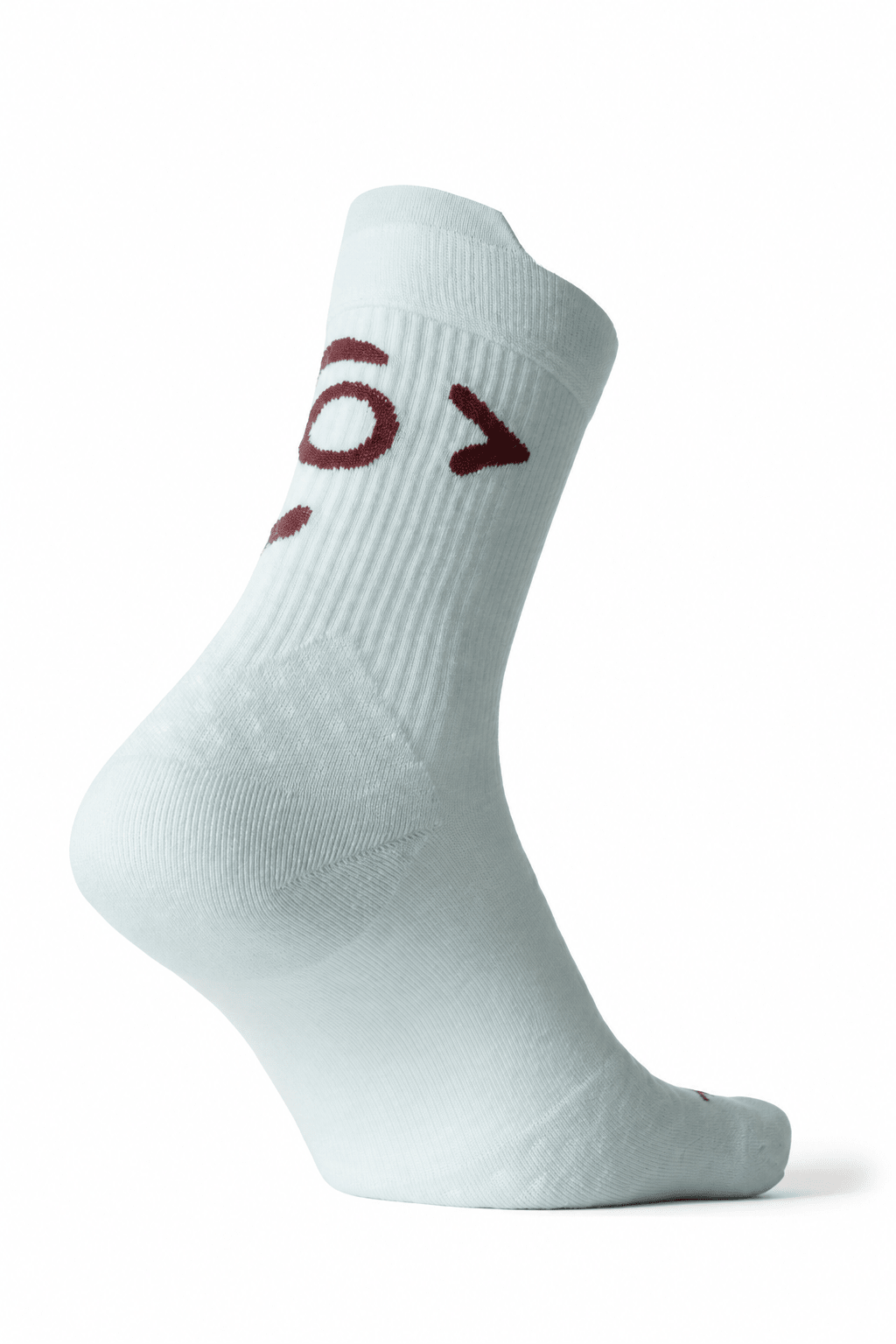 Courier LoFi Crew Sock - Powder Blue + Plum - The Aid Station Running Supply