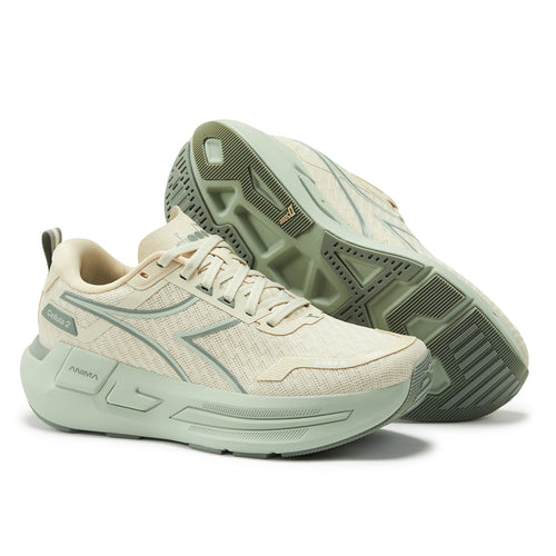 Diadora Cellula 2 W Almond Milk / Sea Foam - The Aid Station Running Supply