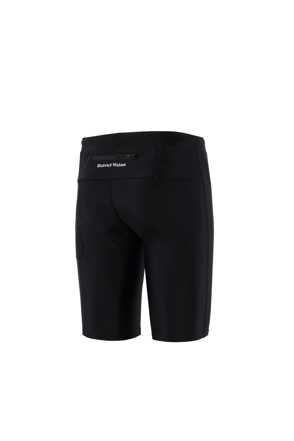 District Vision 9" Recycled Tights, Black - The aid station running supply