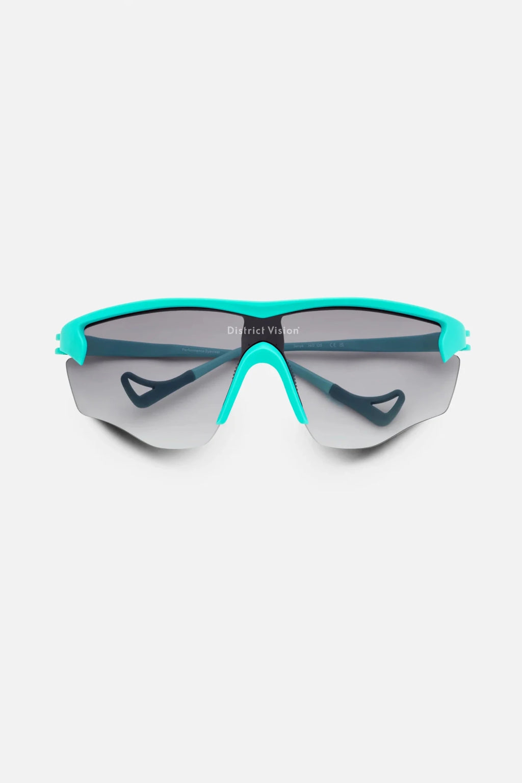 District Vision Junya Racer Turquoise, D+ Gray Gradient - The aid station running supply