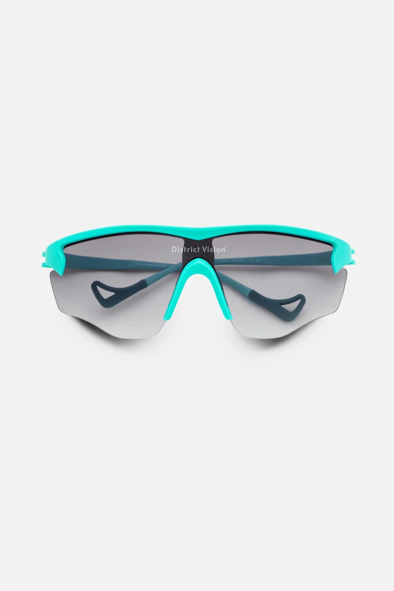 District Vision Junya Racer Turquoise, D+ Gray Gradient - The aid station running supply