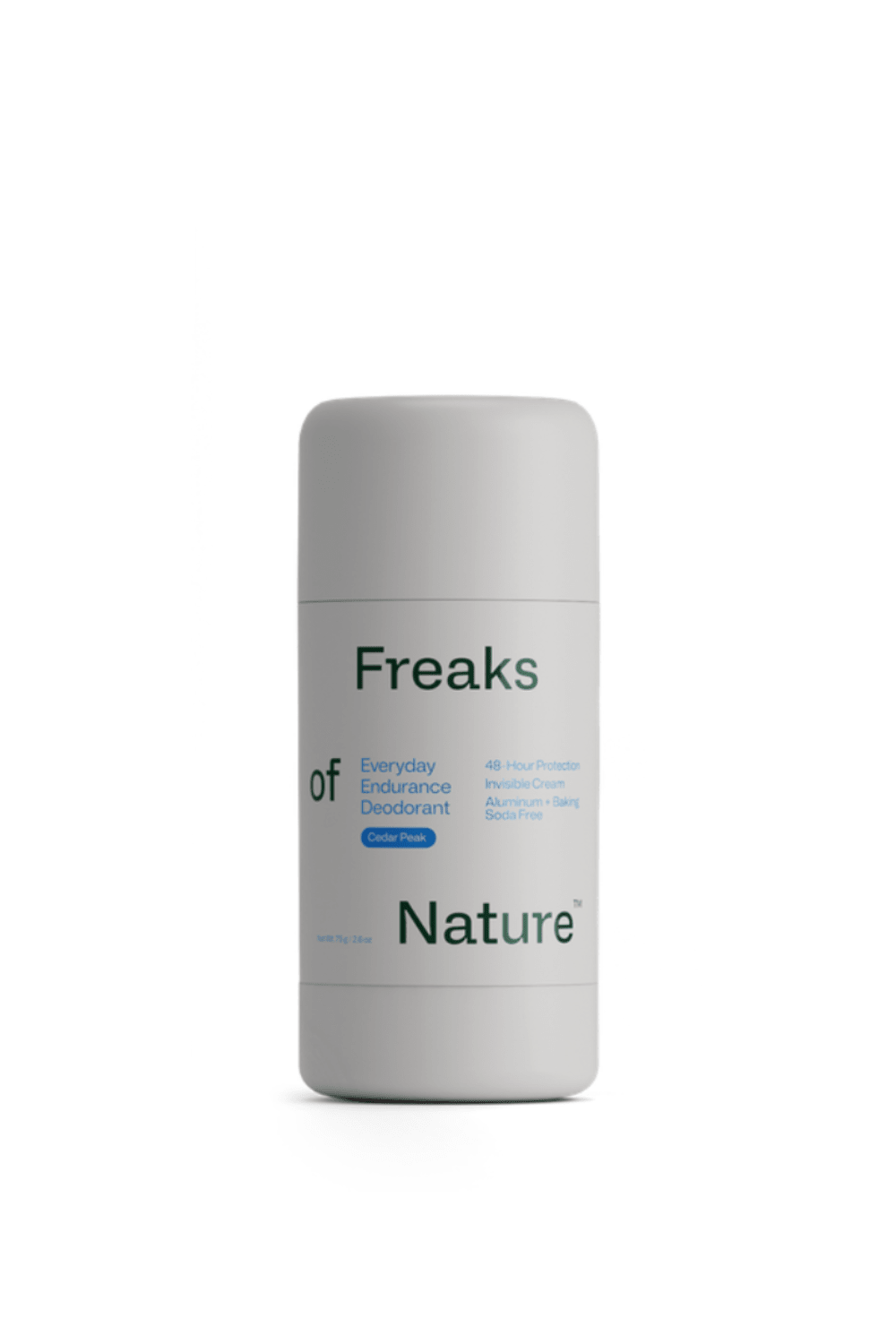 Freaks of Nature Everyday Endurance Deodorant Cedar Peak - The aid station running supply