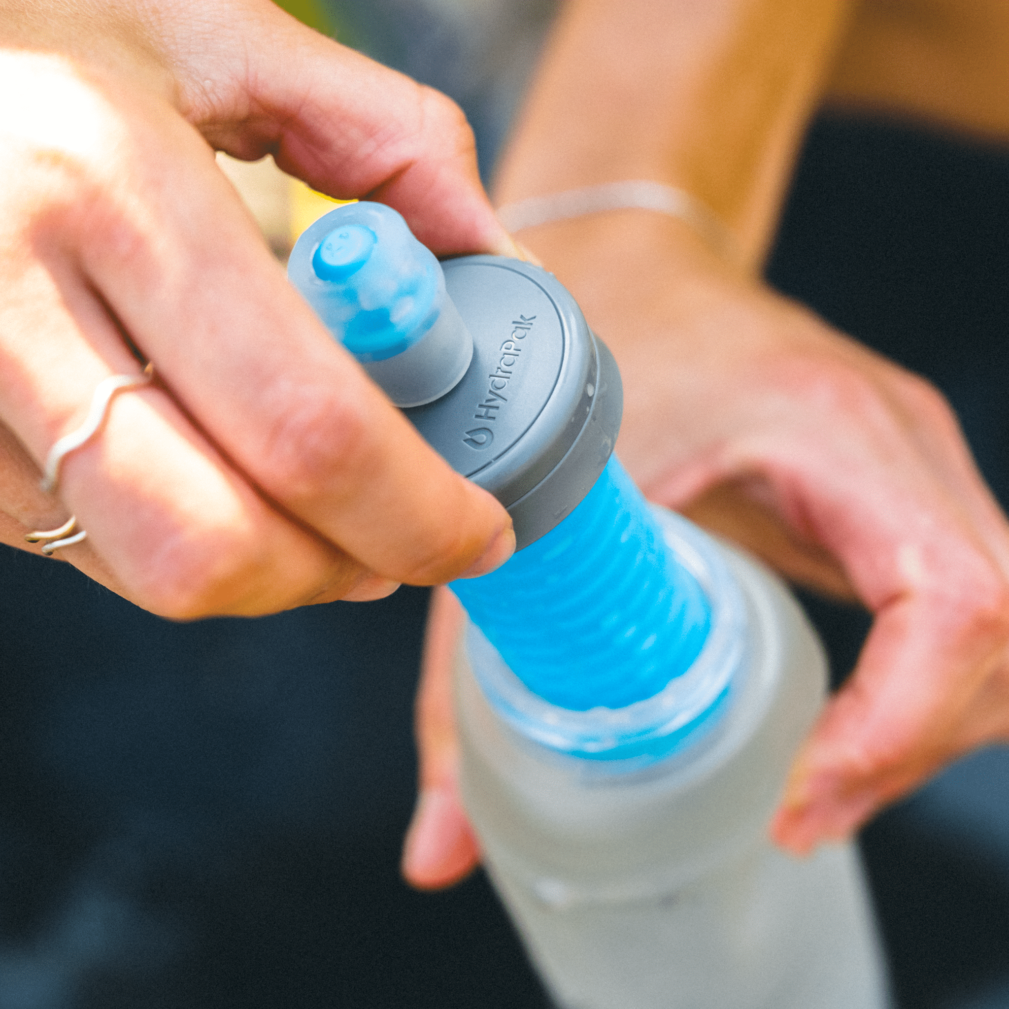 HydraPak UltraFlask™+ Filter Cap - The aid station running supply