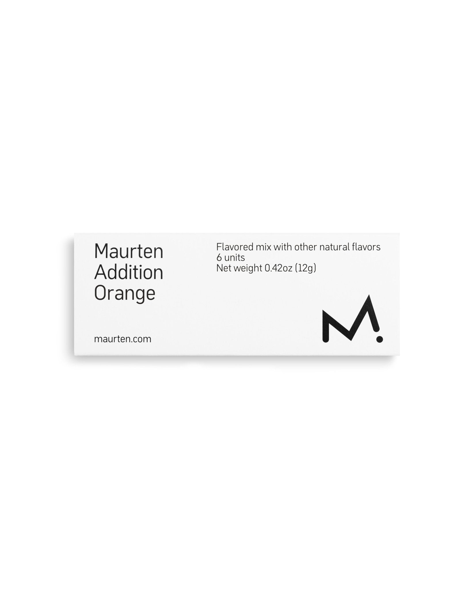 Maurten Additions Orange - The aid station running supply