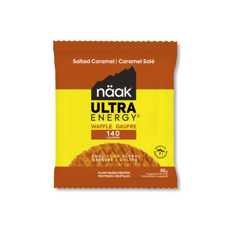 Näak Energy Waffle Salted Caramel - the aid station running supply