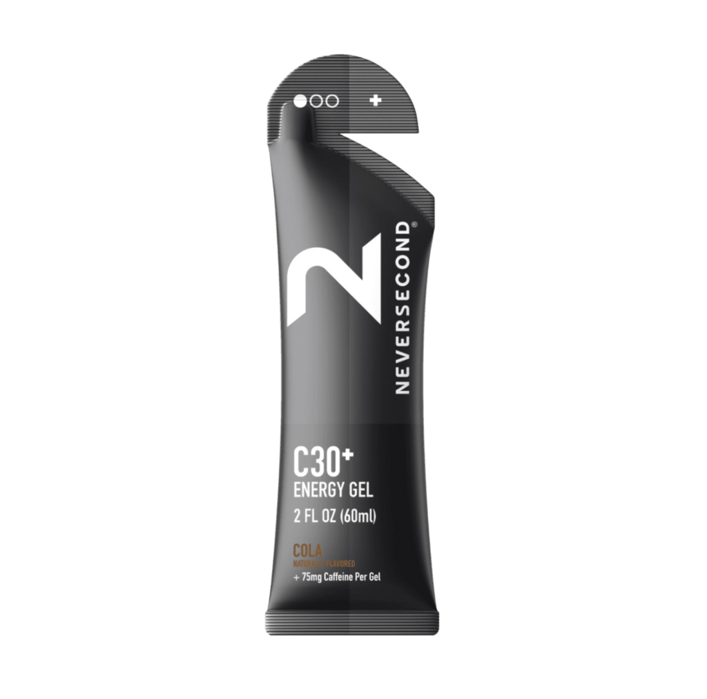 Never Second C30+ Energy Gel Cola - The aid station running supply