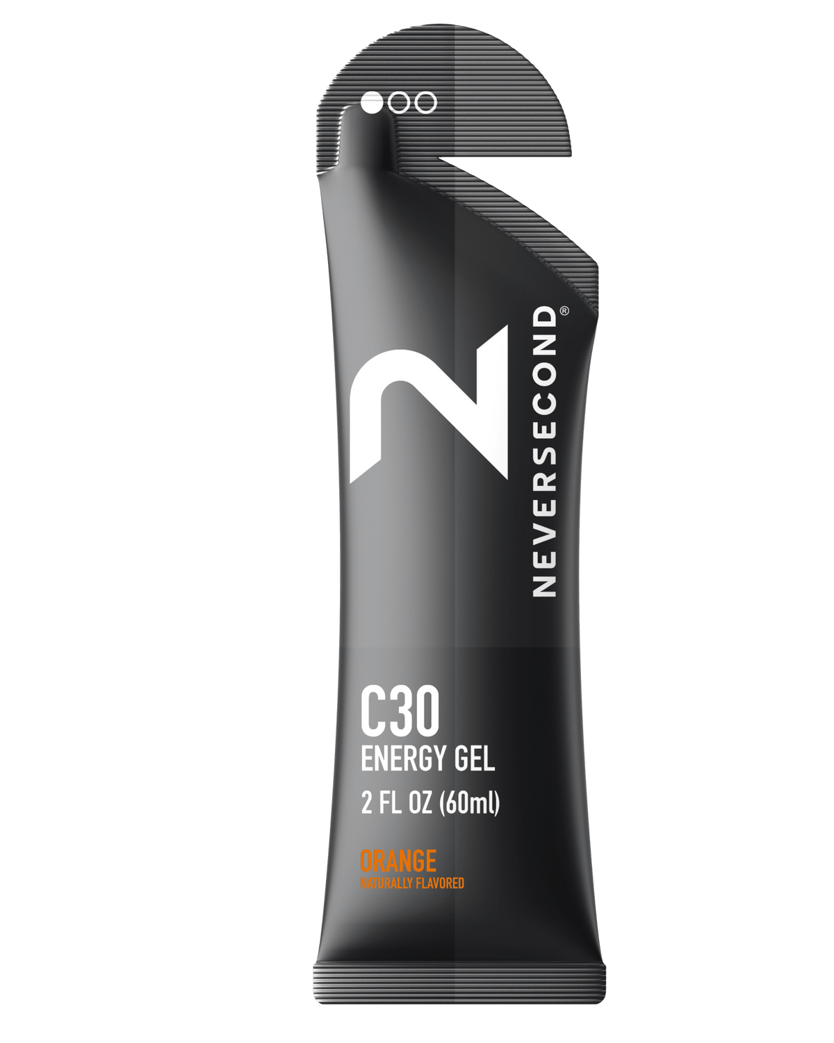 Never Second C30 Energy Gel Orange - The Aid Station Running Supply