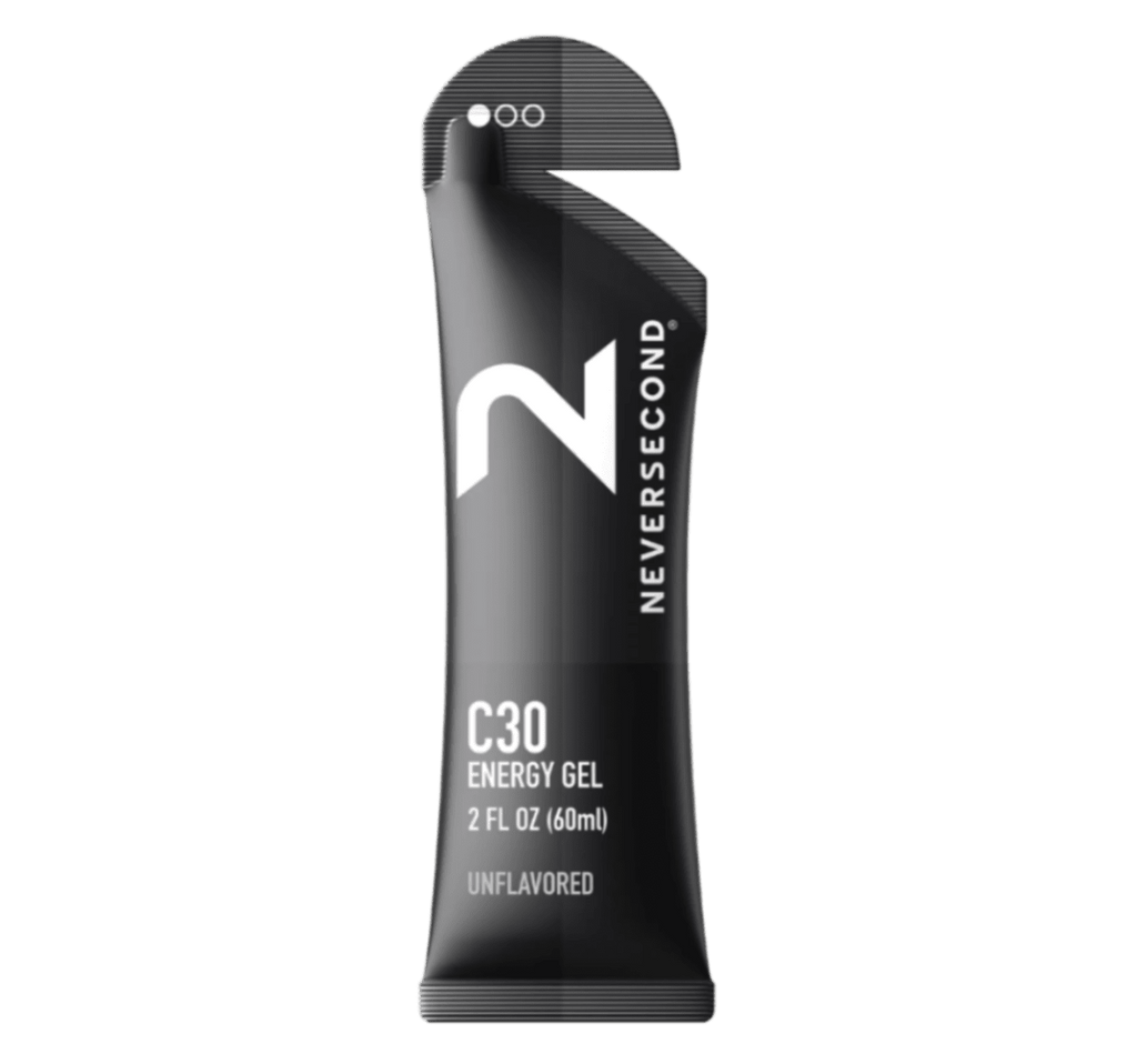 Never Second C30 Energy Gel Unflavored - The aid station running supply