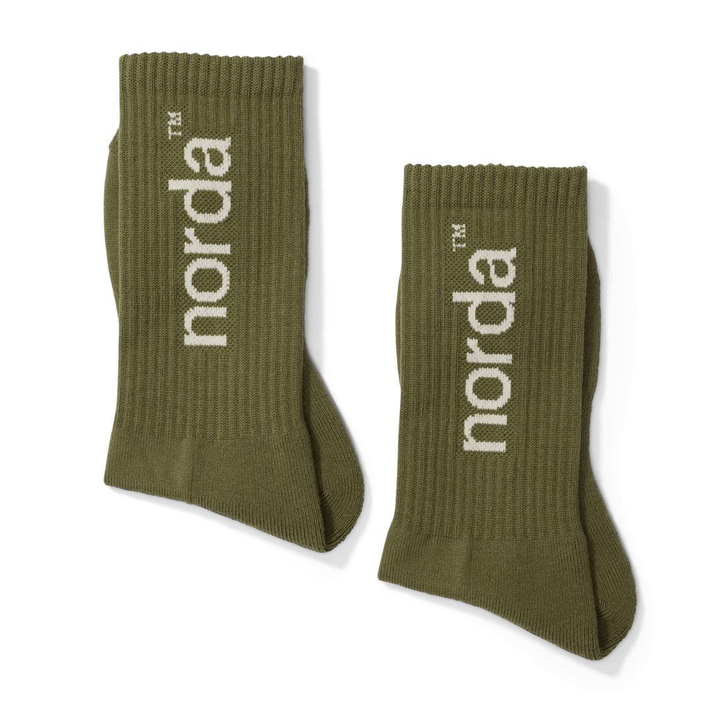 norda Retro Sock Sage - The Aid Station Running Supply