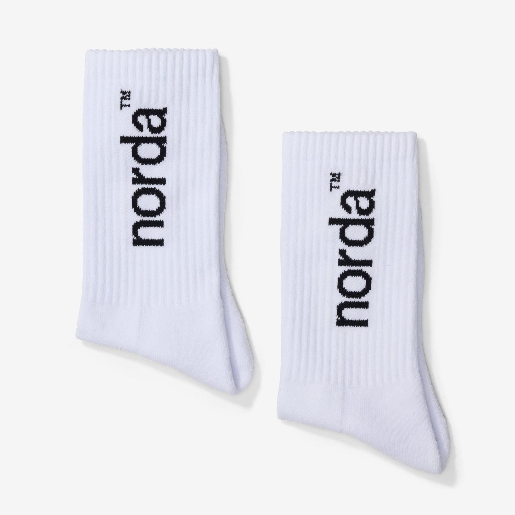 norda Retro Sock White - the aid station running supply