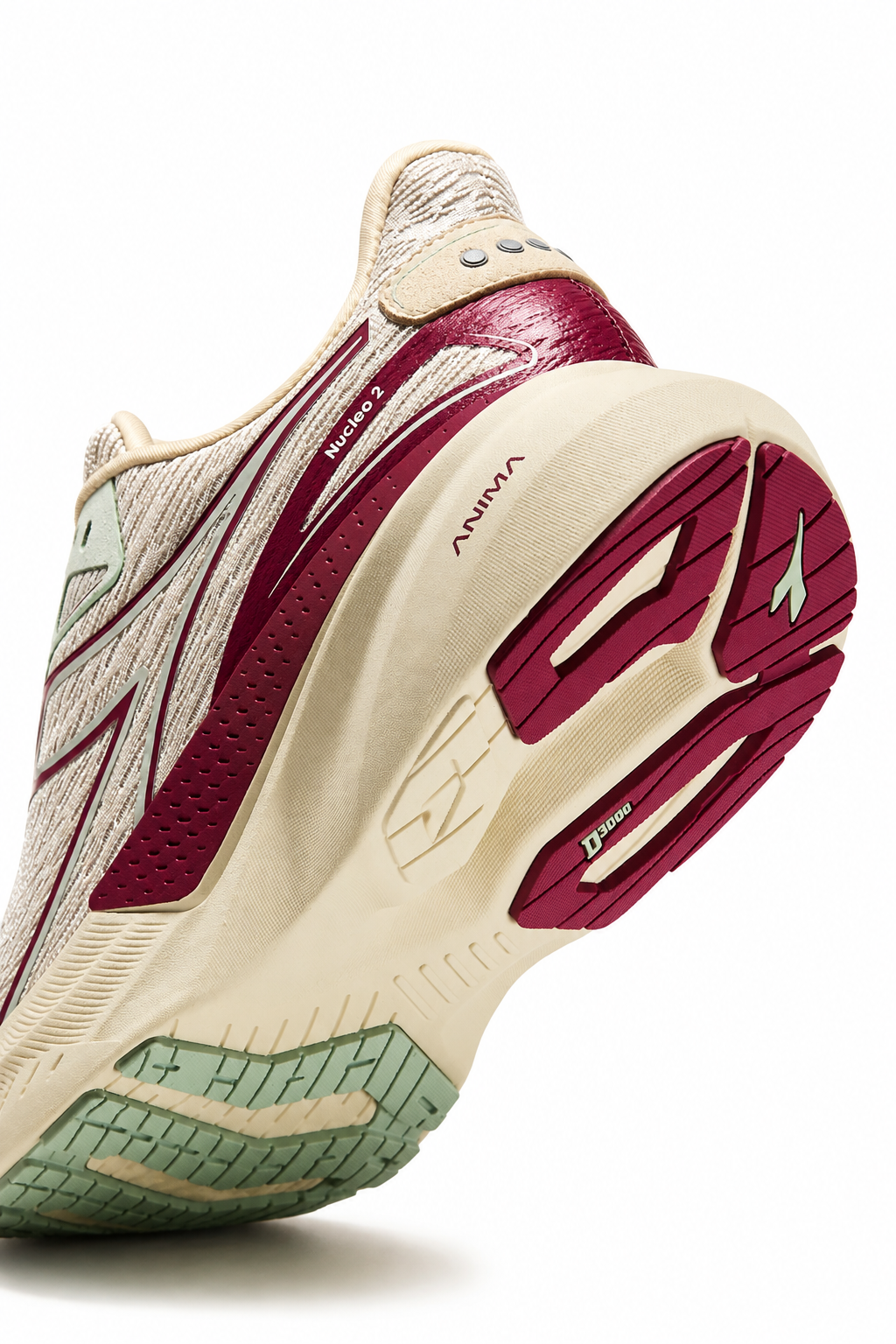 Diadora Nucleo 2 W ALMOND MILK /EARTH RED
