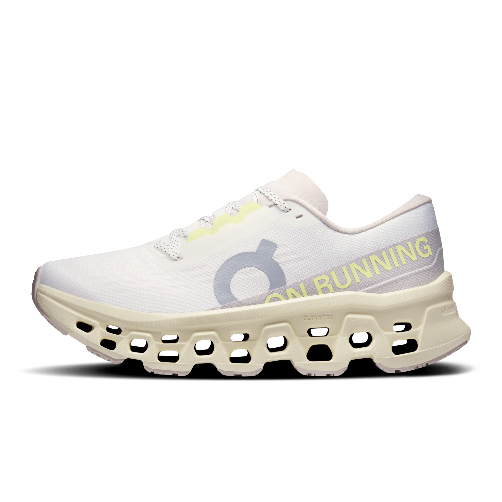 On Cloudmonster 3 Womens - Ivory | Seedling Running Shoe - the aid station running supply