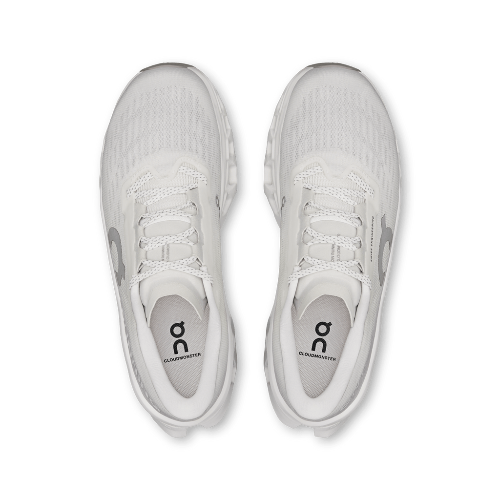 On Cloudmonster 3 Womens - White | Wolf - The aid station running supply