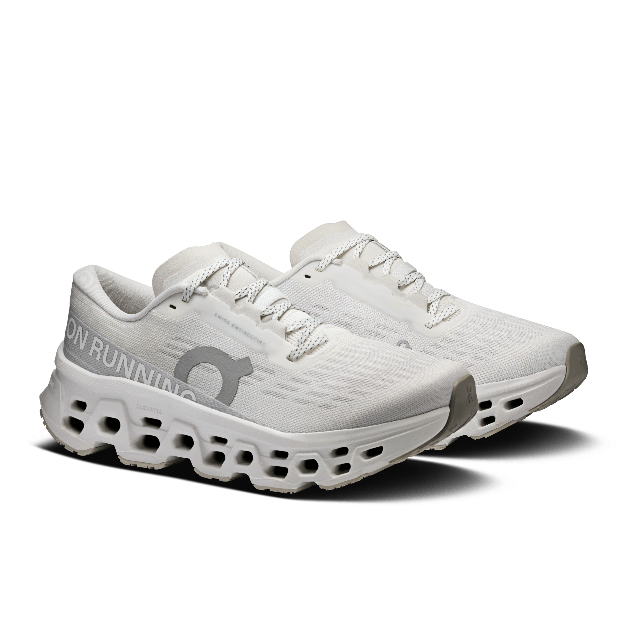 On Cloudmonster 3 Womens - White | Wolf - The aid station running supply