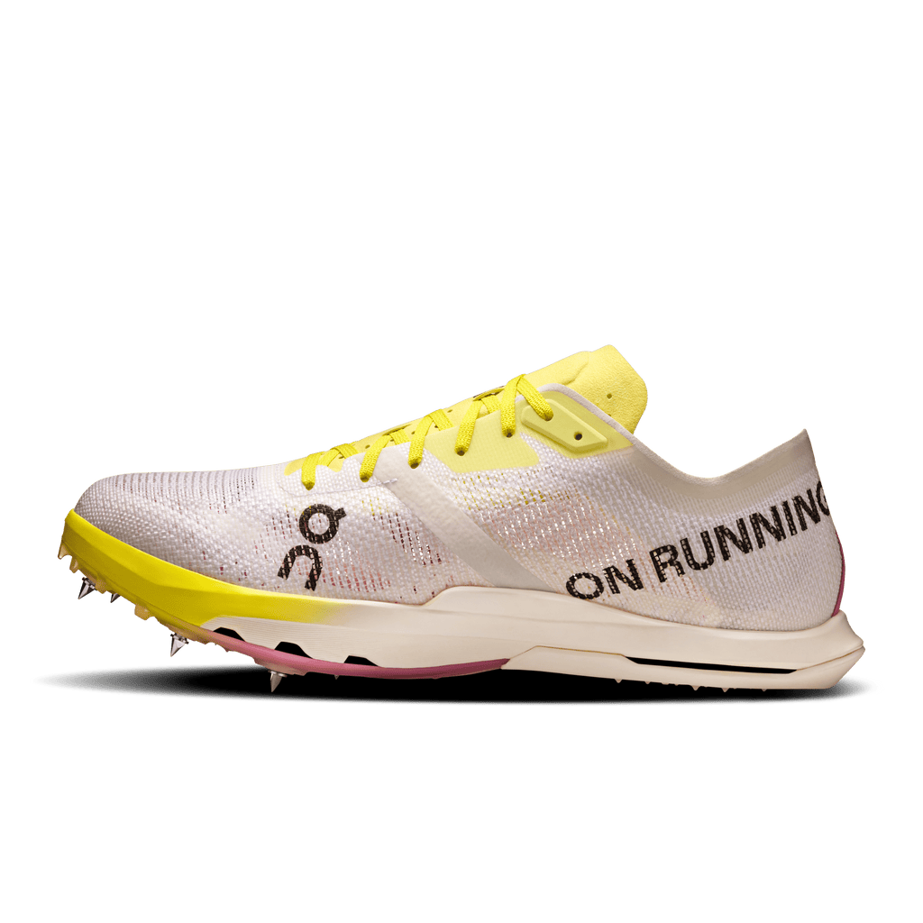 On Cloudspike Citius 2 - White | Raspberry - the aid station running supply