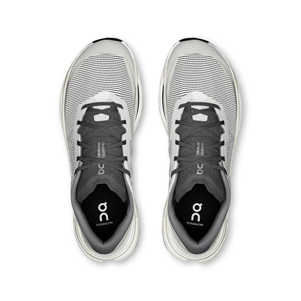 On Cloudultra 3 Mens Rock | White - The aid station running supply