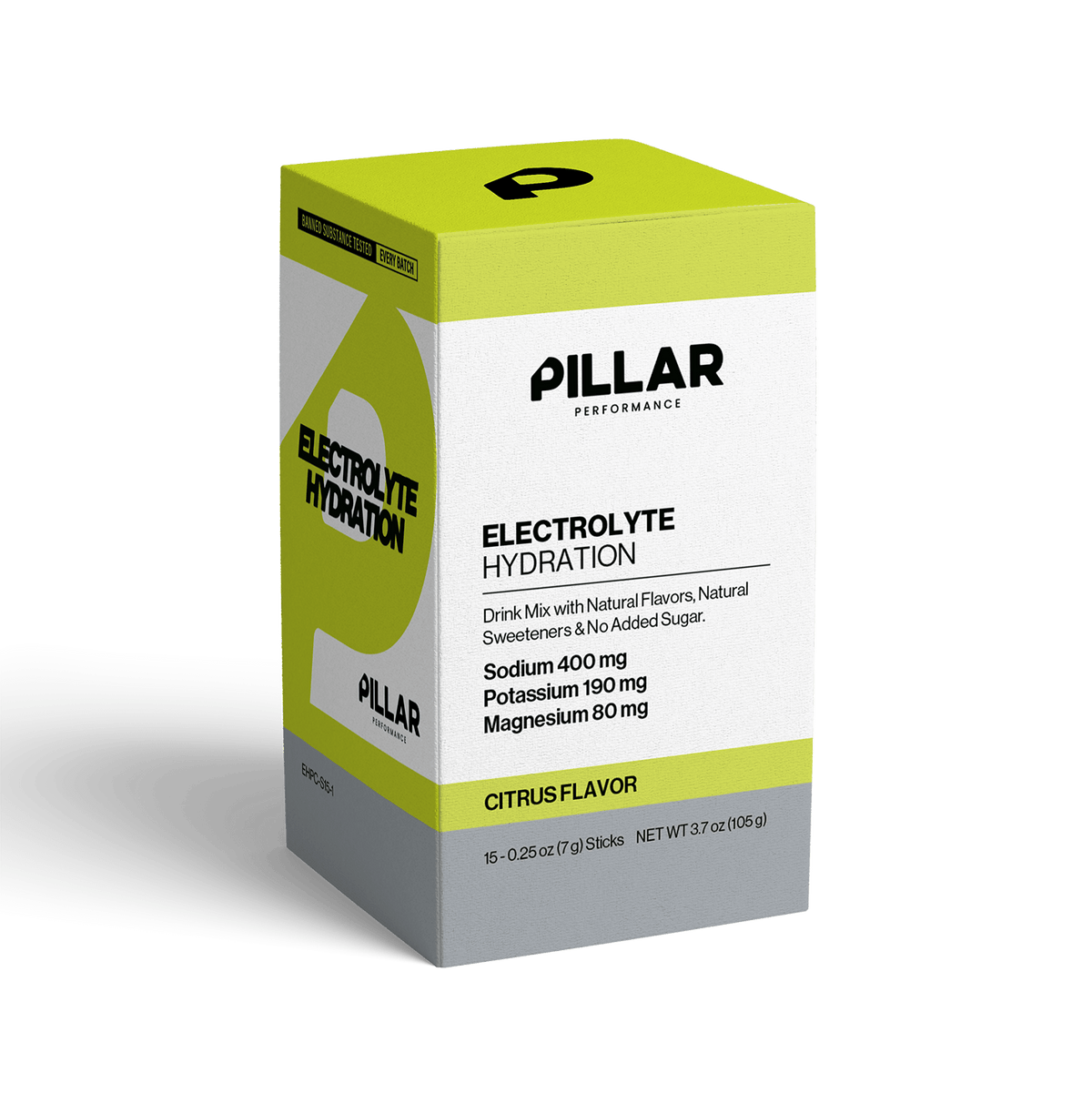 PILLAR Electrolyte Hydration Citrus - The Aid Station Running Supply