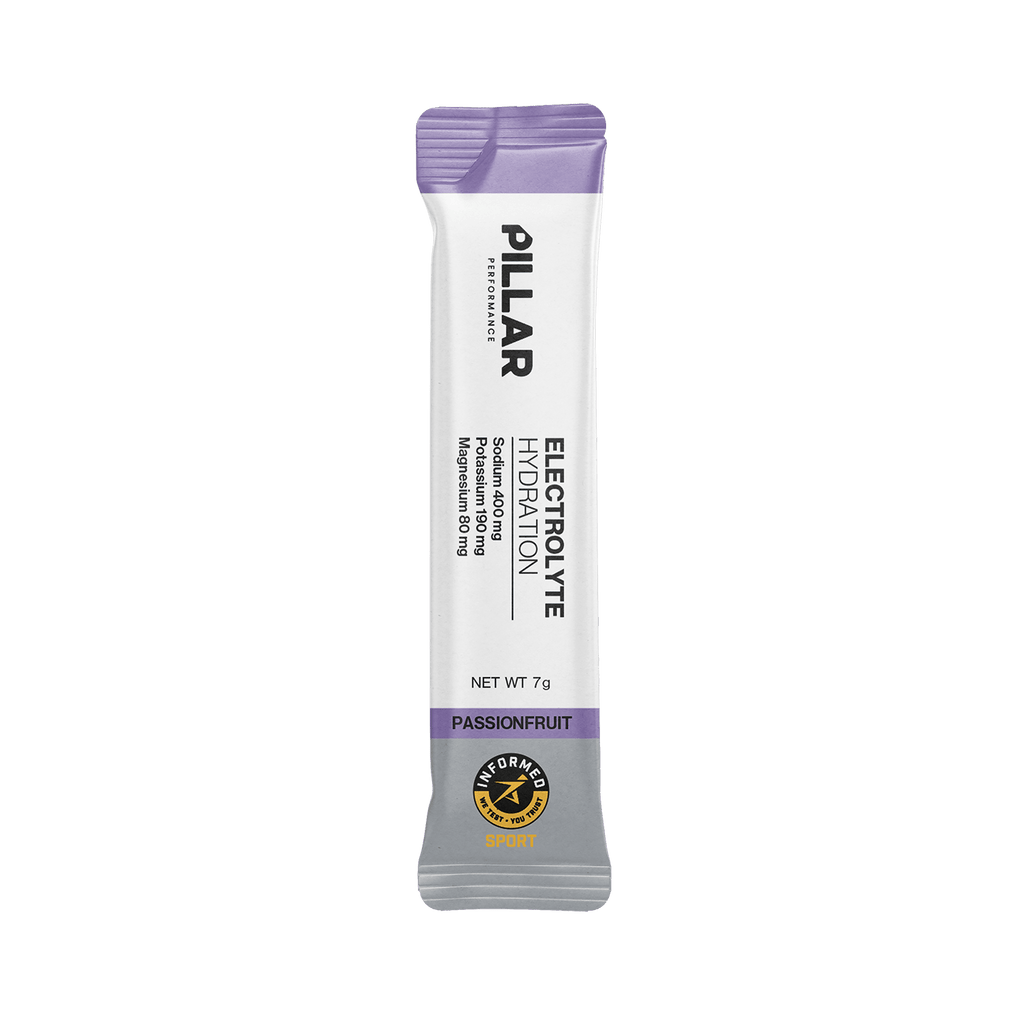 PILLAR Electrolyte Hydration Passionfruit - The Aid Station Running Supply