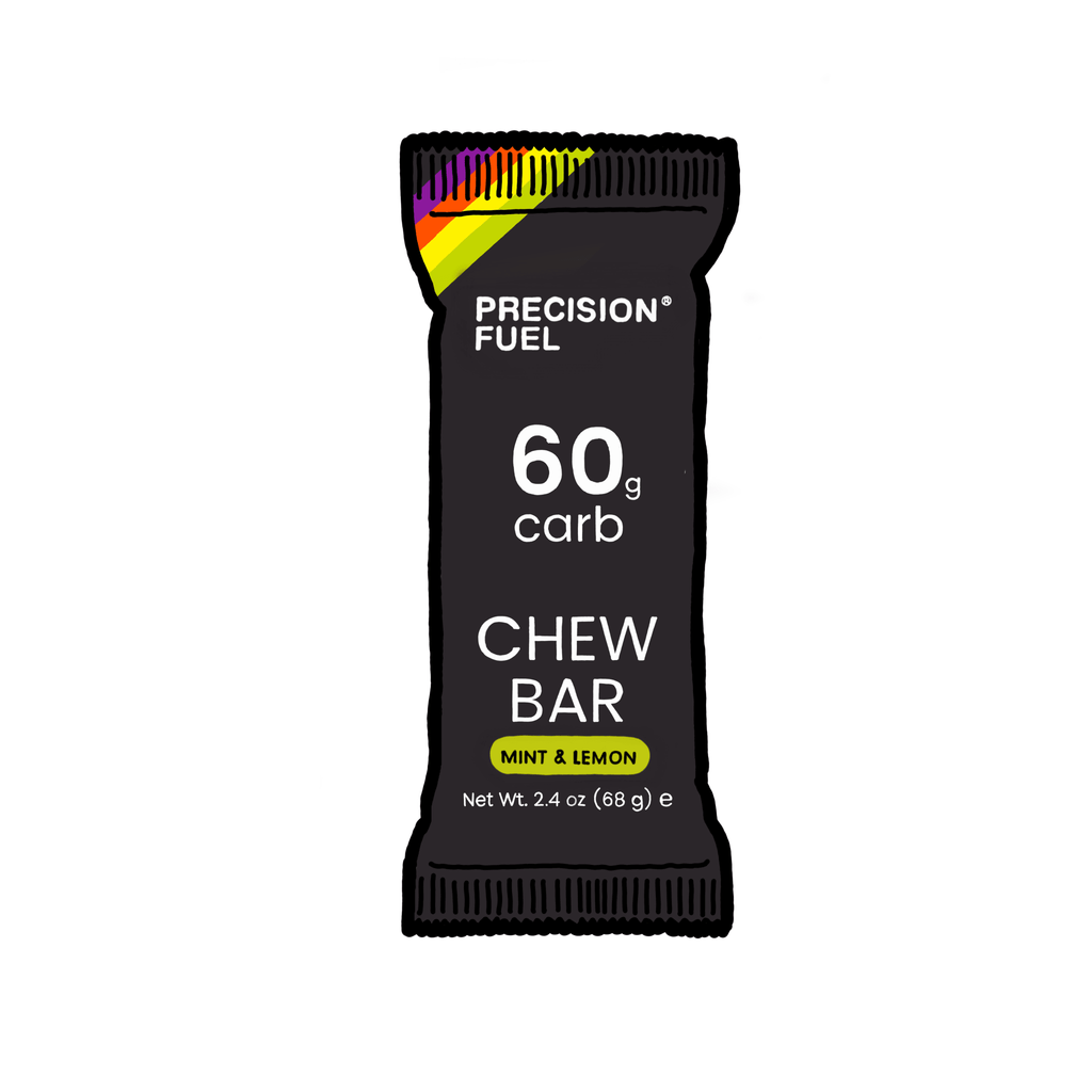 Precision PF 60 Chew Mint & Lemon - the aid station running supply