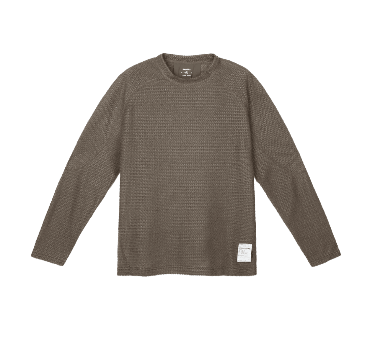 Satisfy FuzzFleece AD Long Tee Falcon Women's - The aid station running supply