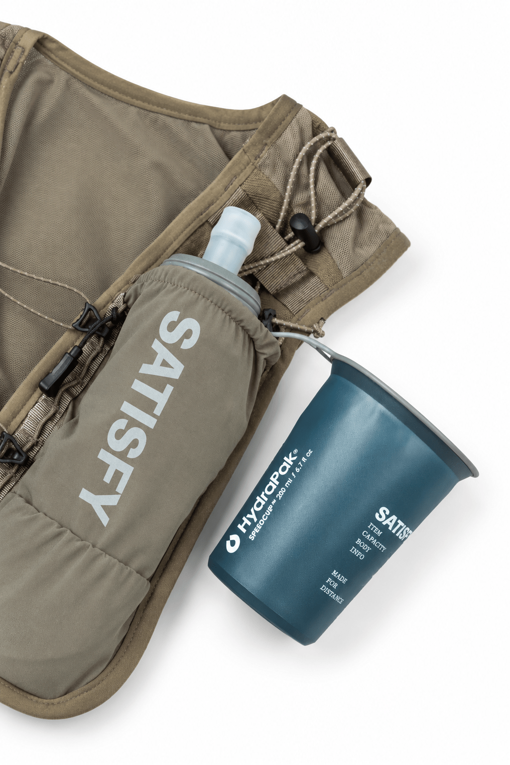 SATISFY HydraPak® SpeedCup™ 2‑Pack - The Aid Station Running Supply