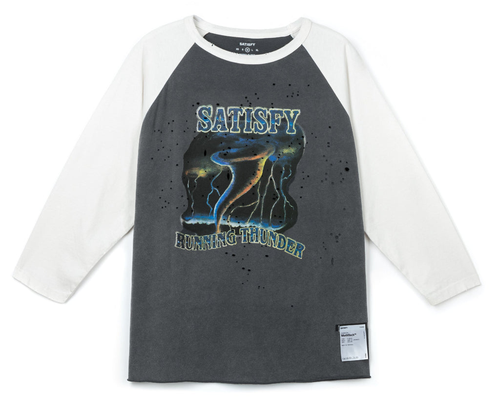 SATISFY MothTech™ Baseball Tee - The aid station running supply