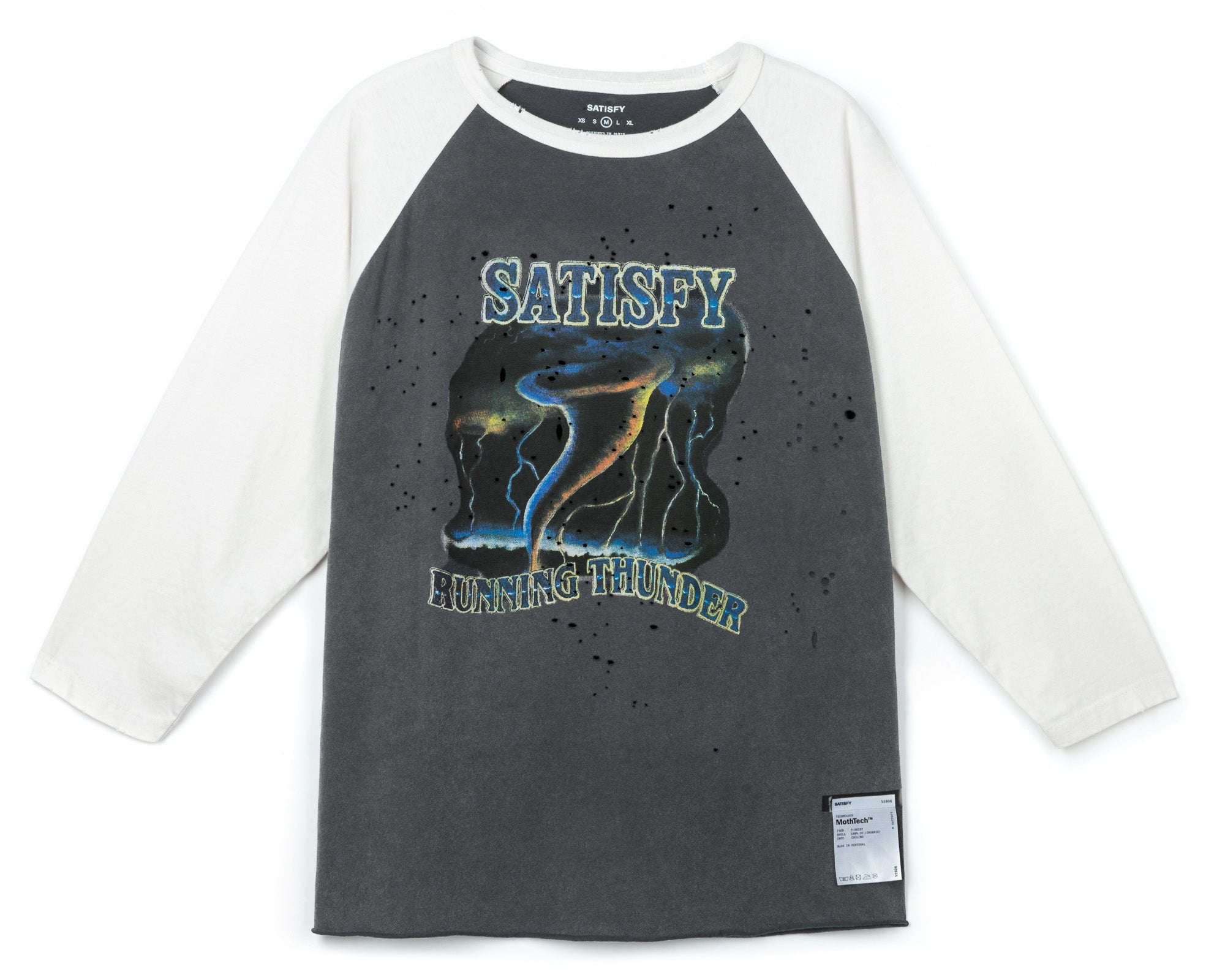 SATISFY MothTech™ Baseball Tee - The aid station running supply